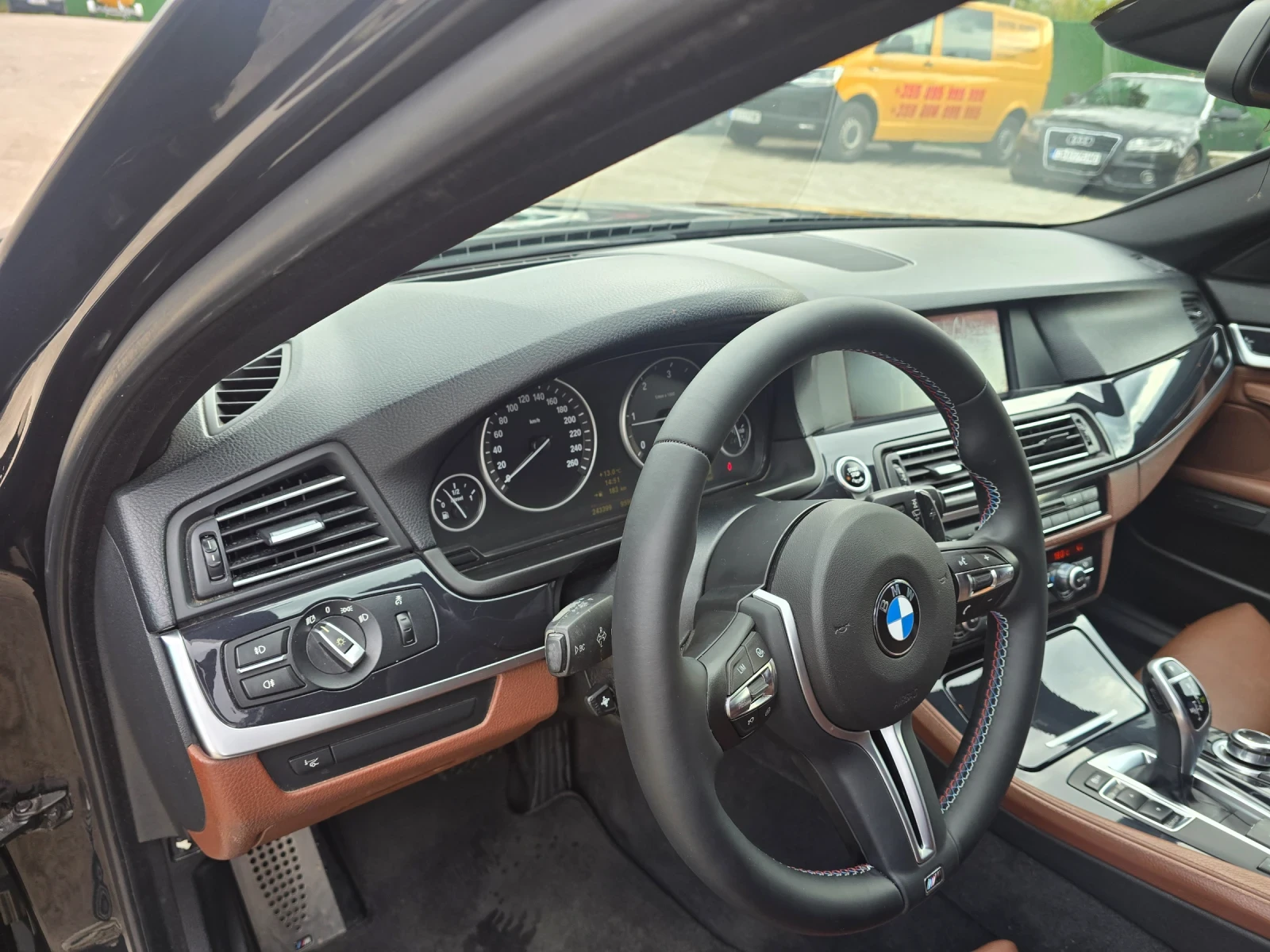 BMW 535 М-ПАКЕТ / ХЕД ЪП / РЕКАРО / БАРТЕР - изображение 10