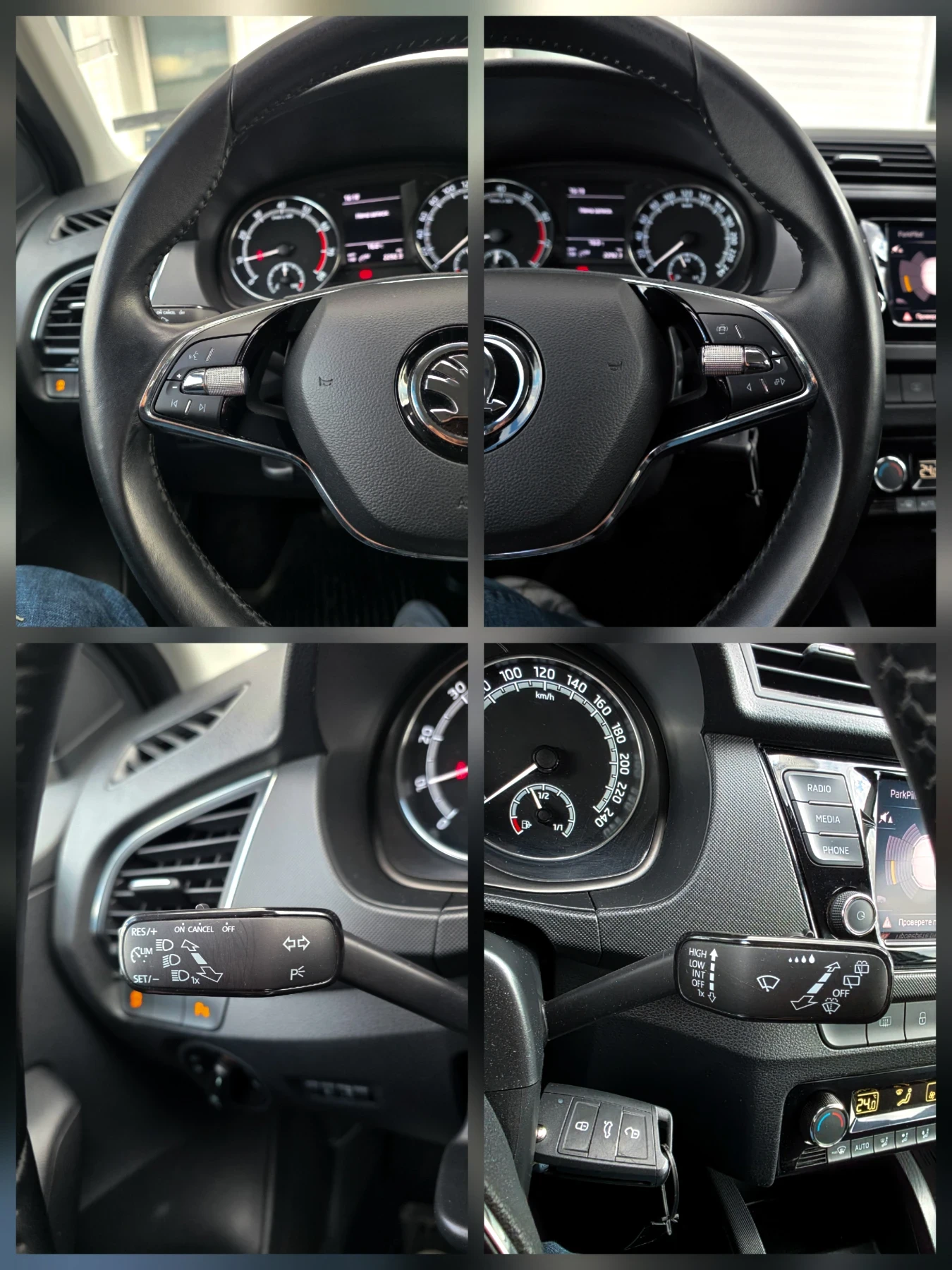 Skoda Fabia Selection 1.0 TSI Face от България* , снимка 13 - Автомобили и джипове - 53987243