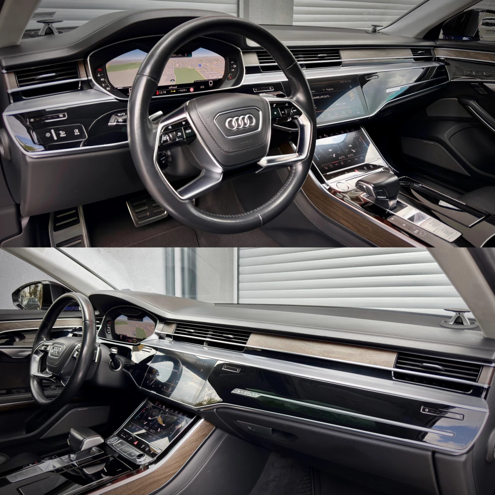 Audi A8 50TDi* LONG* EXCLUSIVE* LASER* 3-TV* FULL MAX* , снимка 8 - Автомобили и джипове - 54098847