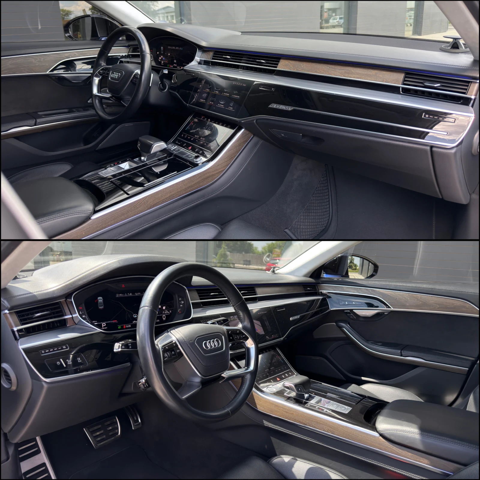Audi A8 50TDi* LONG* EXCLUSIVE* LASER* 3-TV* B&O* FULL MAX, снимка 6 - Автомобили и джипове - 54659919