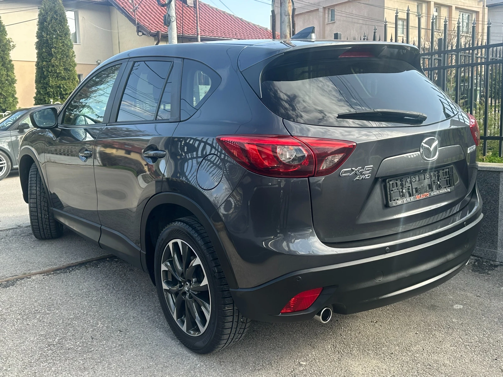 Mazda CX-5 2.2d-175k.s-FACELIFT-FULL-КОЖА-НАВИ-DIST-BOSE-4X4, снимка 4 - Автомобили и джипове - 54197264
