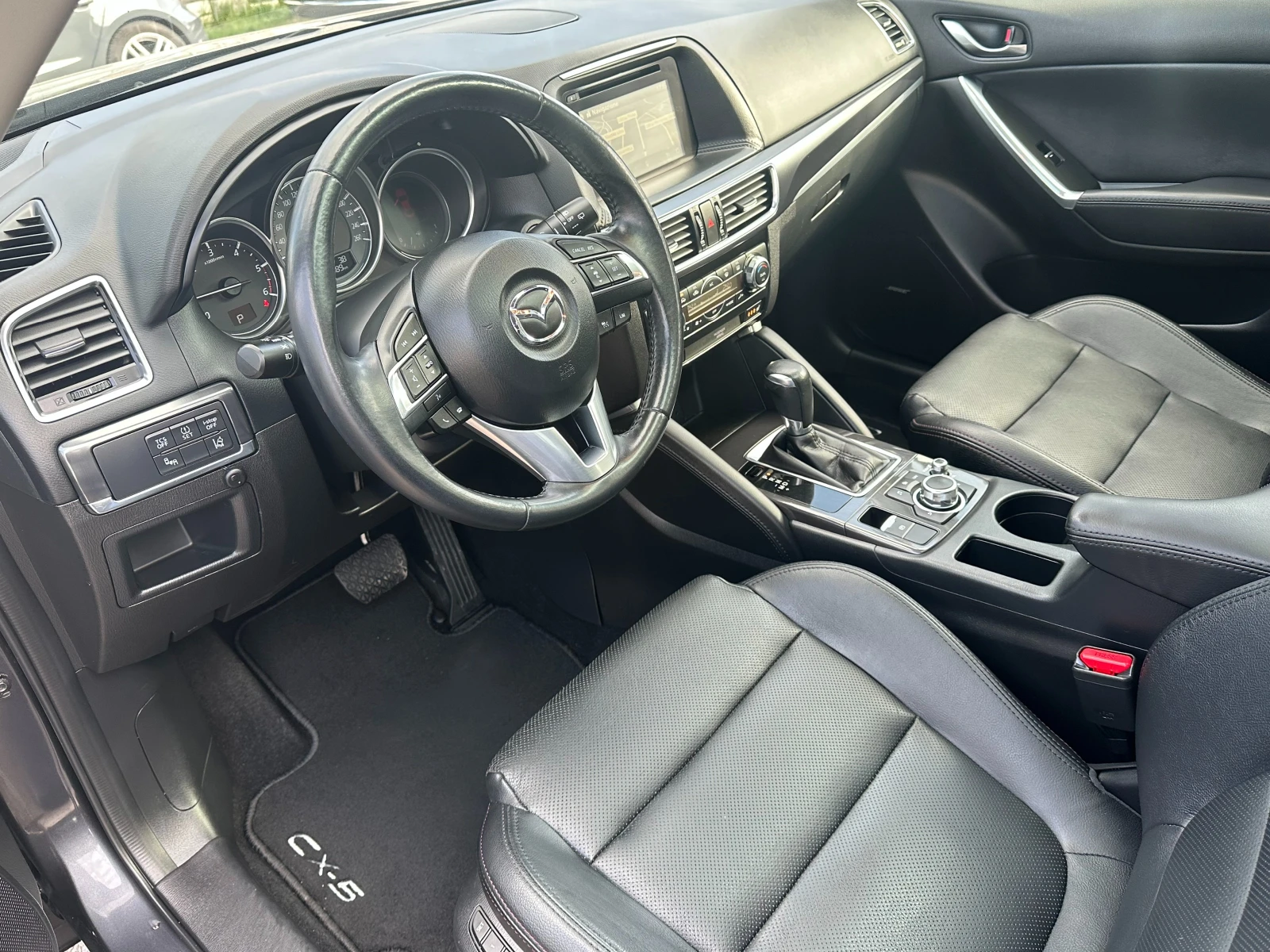 Mazda CX-5 2.2d-175k.s-FACELIFT-FULL-КОЖА-НАВИ-DIST-BOSE-4X4, снимка 8 - Автомобили и джипове - 54197264