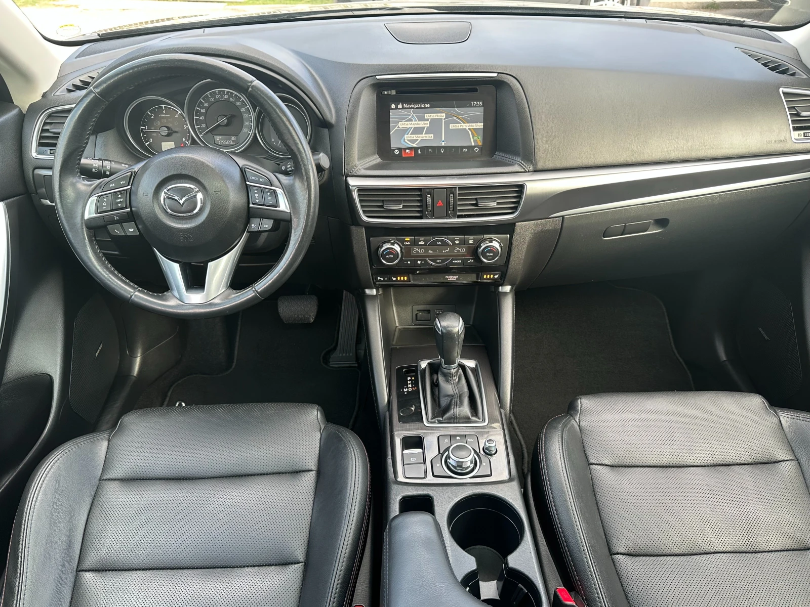 Mazda CX-5 2.2d-175k.s-FACELIFT-FULL-КОЖА-НАВИ-DIST-BOSE-4X4, снимка 10 - Автомобили и джипове - 54197264