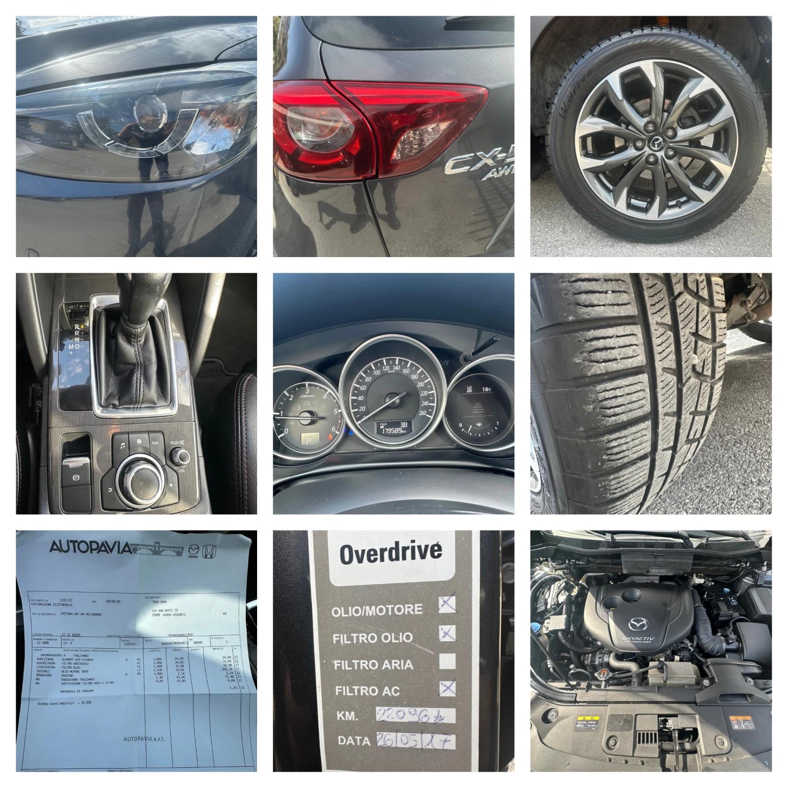 Mazda CX-5 2.2d-175k.s-FACELIFT-FULL-КОЖА-НАВИ-DIST-BOSE-4X4, снимка 16 - Автомобили и джипове - 54197264