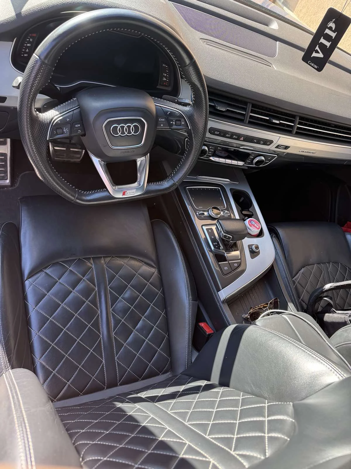 Audi Q7 / S-line / Matrix. Един собственик, снимка 11 - Автомобили и джипове - 54428997