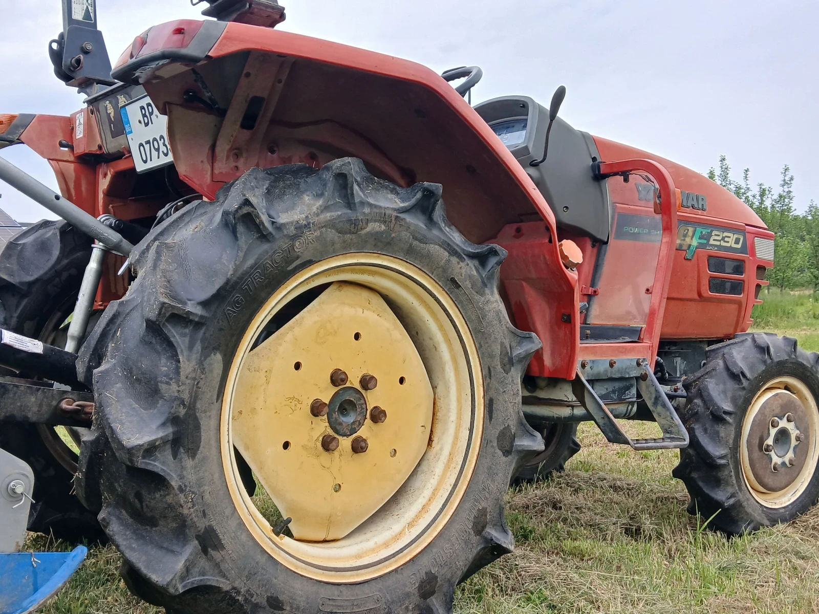 Трактор Yanmar Yanmar 24 к.с., снимка 5 - Селскостопанска техника - 54459253