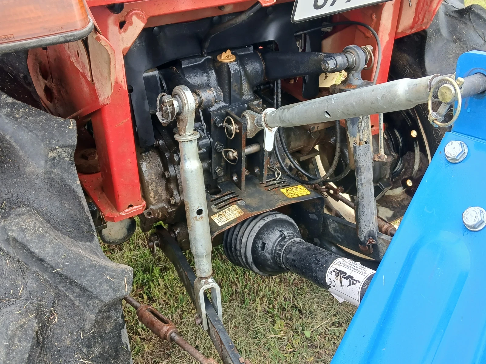 Трактор Yanmar Yanmar 24 к.с., снимка 4 - Селскостопанска техника - 54459253