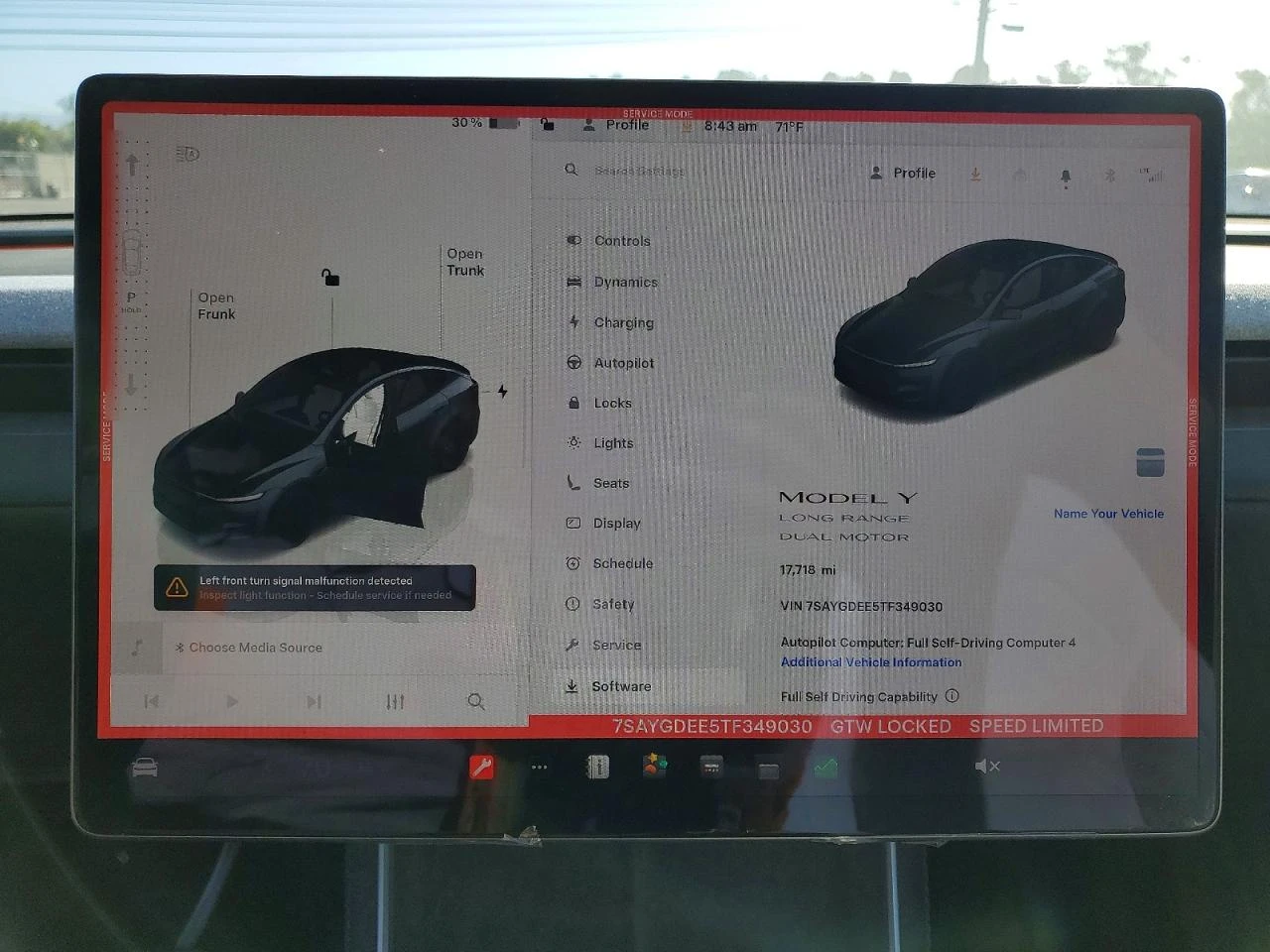 Tesla Model Y JUNIPER LONG RANGE DUAL MOTOR AWD FSD4* , снимка 9 - Автомобили и джипове - 54428273