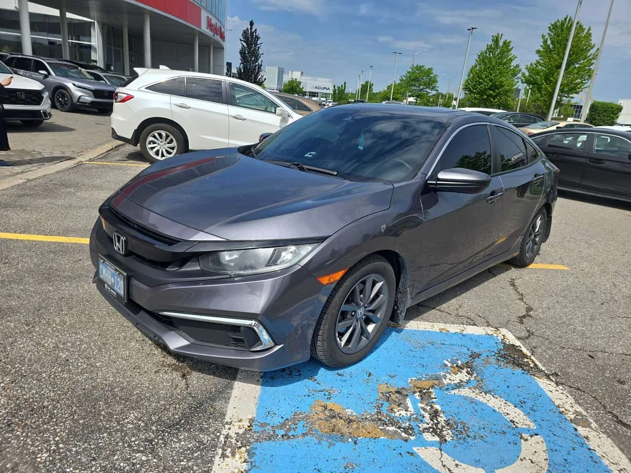 Honda Civic * EX * ГЛАВНО ПРЕДСТАВИТЕЛСТВО НА HONDA* , снимка 2 - Автомобили и джипове - 54881427