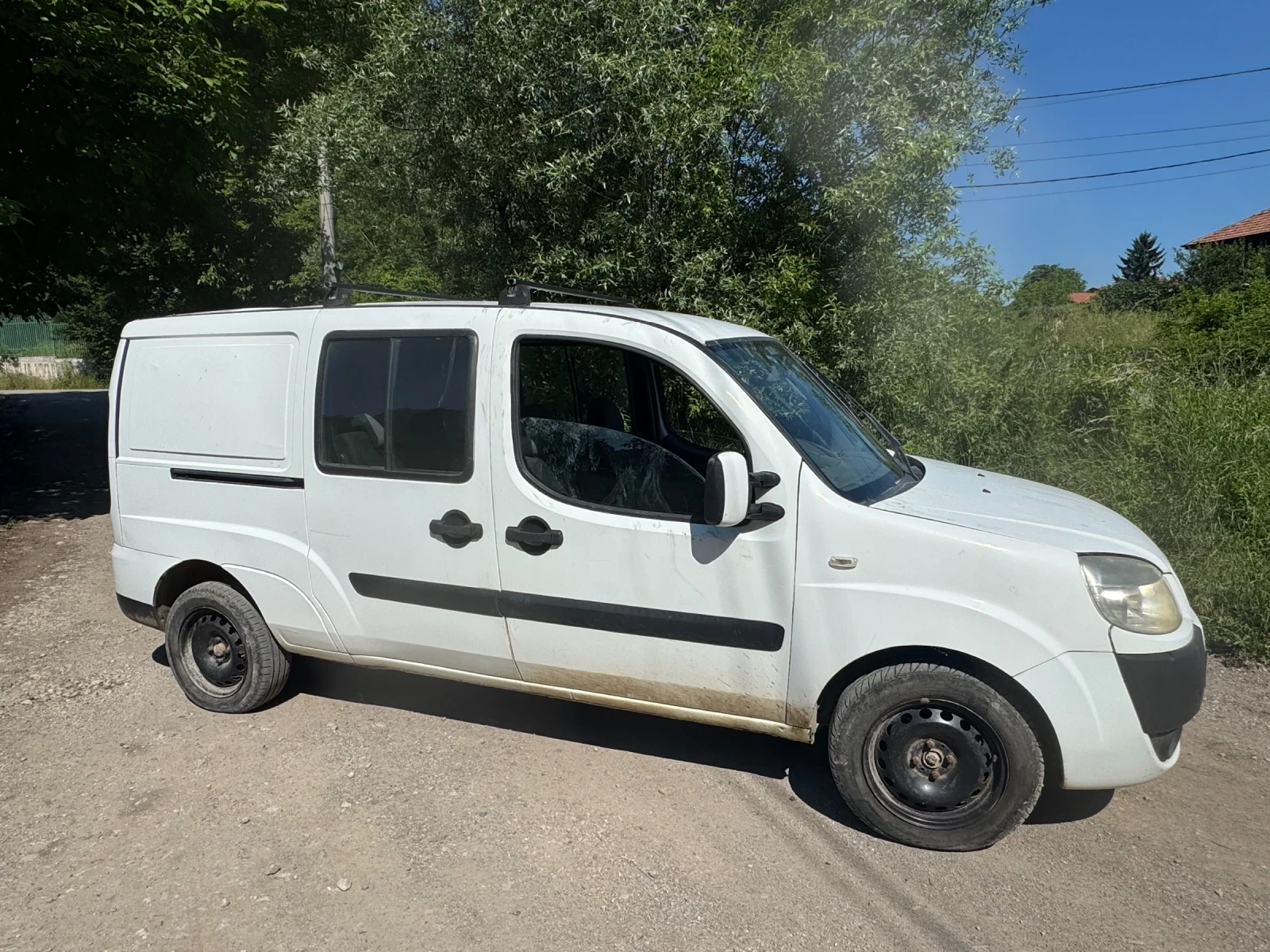 Fiat Doblo 1.9 105 к.с. | 2010 г. | 4+ 1 | Товарен, снимка 9 - Автомобили и джипове - 55055135