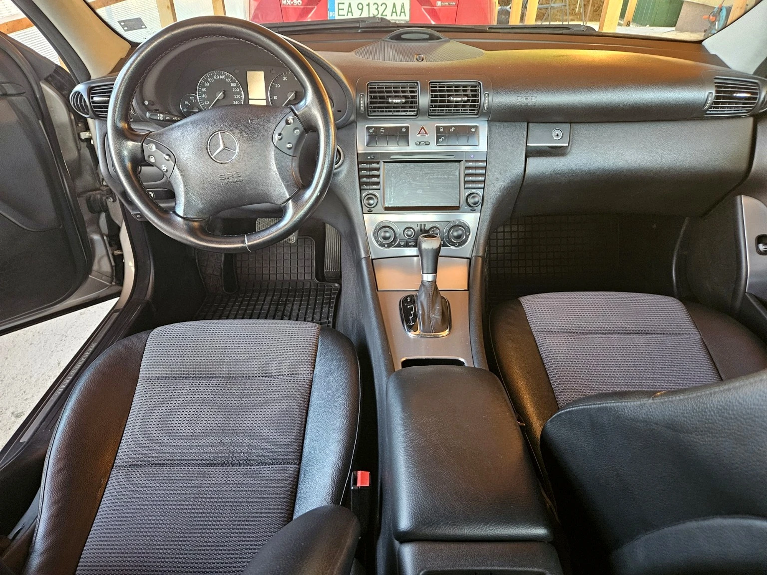 Mercedes-Benz C 200 Kompressor Avantgarde   2004 г.   163 к.с.   автом, снимка 9 - Автомобили и джипове - 55753912