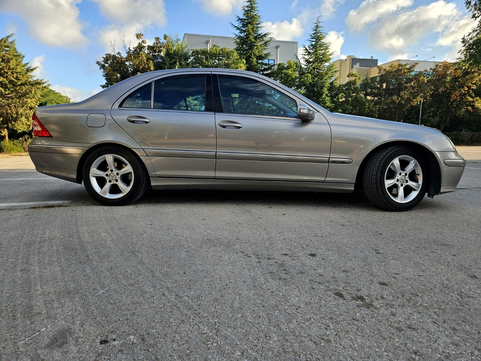 Mercedes-Benz C 200 Kompressor Avantgarde   2004 г.   163 к.с.   автом, снимка 4 - Автомобили и джипове - 55753912