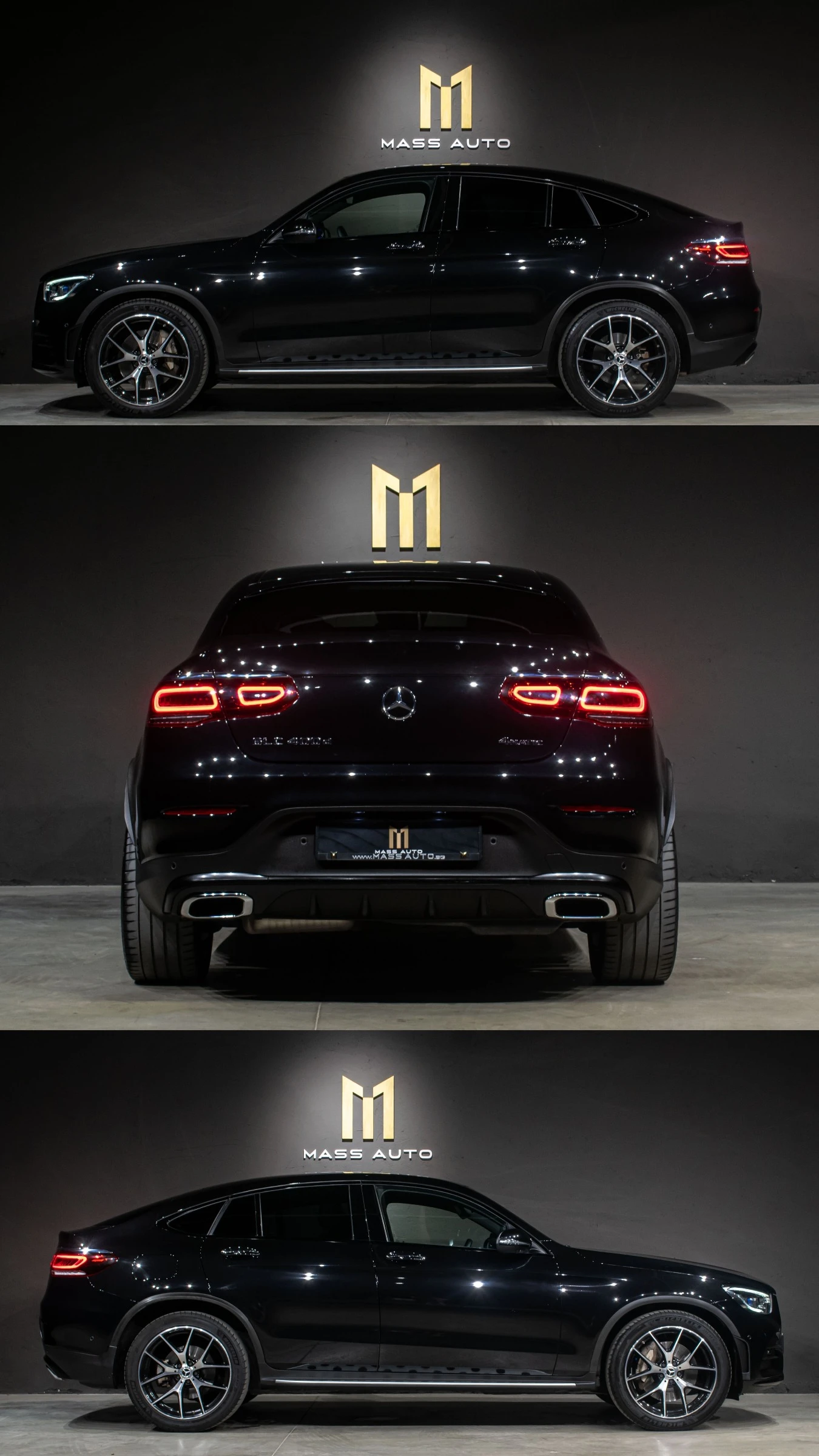 Mercedes-Benz GLC 400 d/Coupe/AMG/4Matic/ПълнаСервизнаИстория, снимка 4 - Автомобили и джипове - 55117706