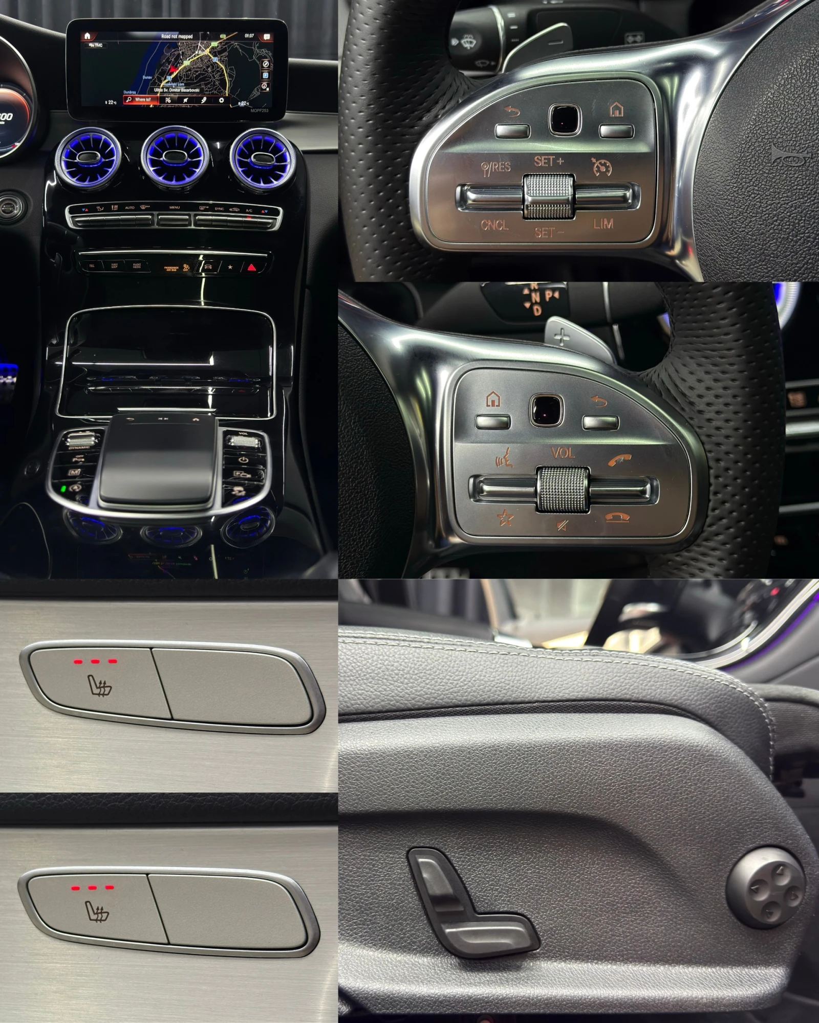 Mercedes-Benz GLC 400 d/Coupe/AMG/4Matic/ПълнаСервизнаИстория, снимка 10 - Автомобили и джипове - 55117706