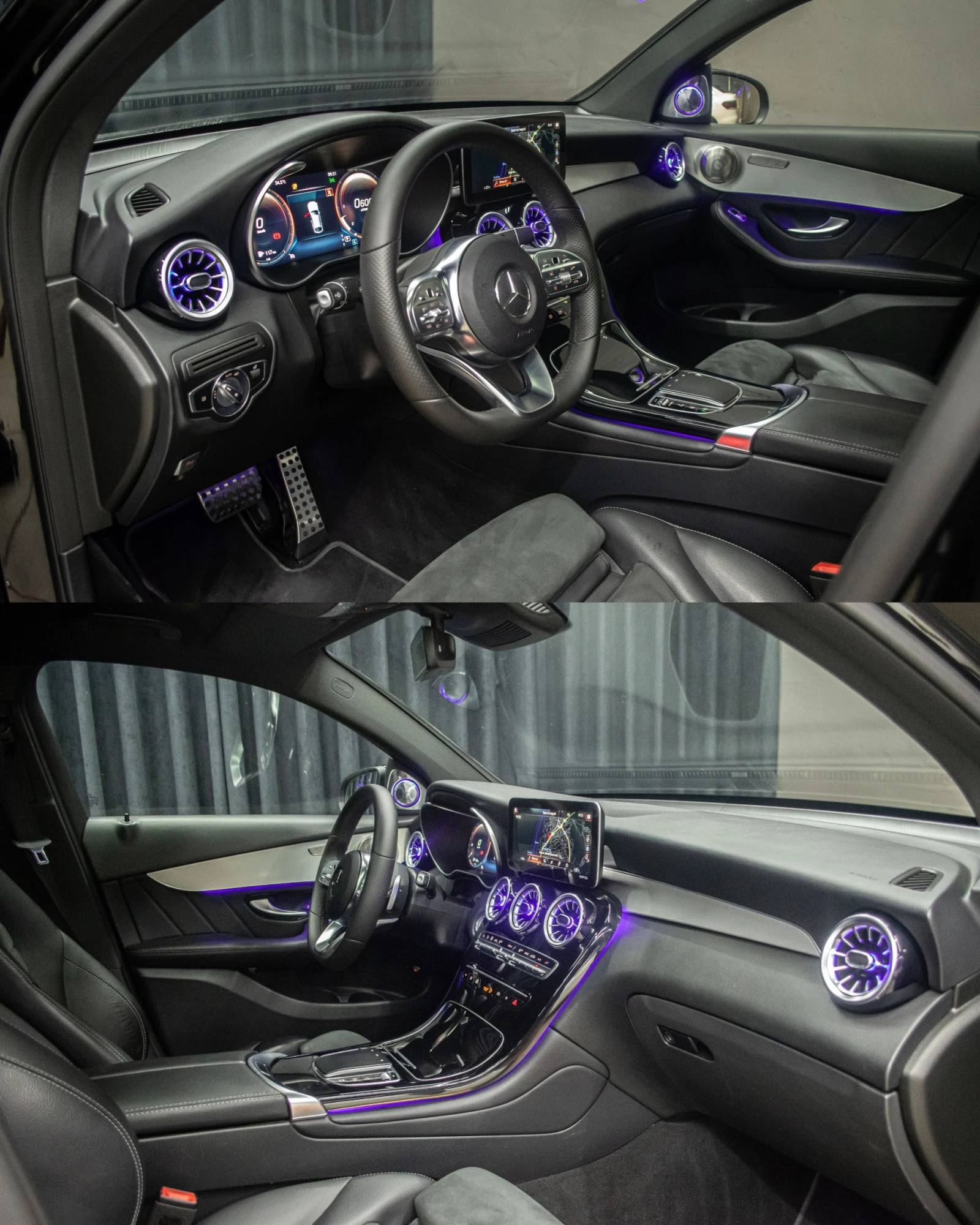 Mercedes-Benz GLC 400 d/Coupe/AMG/4Matic/ПълнаСервизнаИстория, снимка 6 - Автомобили и джипове - 55117706