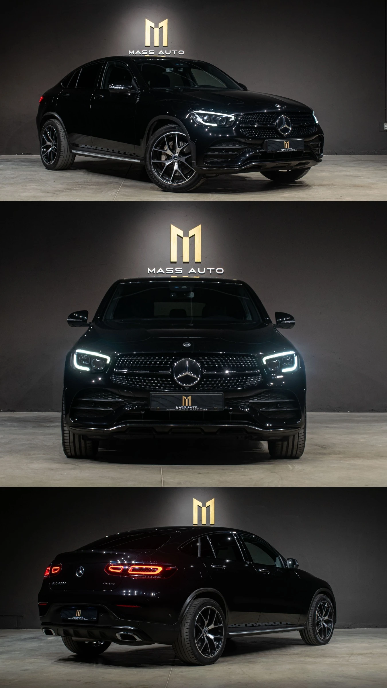 Mercedes-Benz GLC 400 d/Coupe/AMG/4Matic/ПълнаСервизнаИстория, снимка 2 - Автомобили и джипове - 55117706