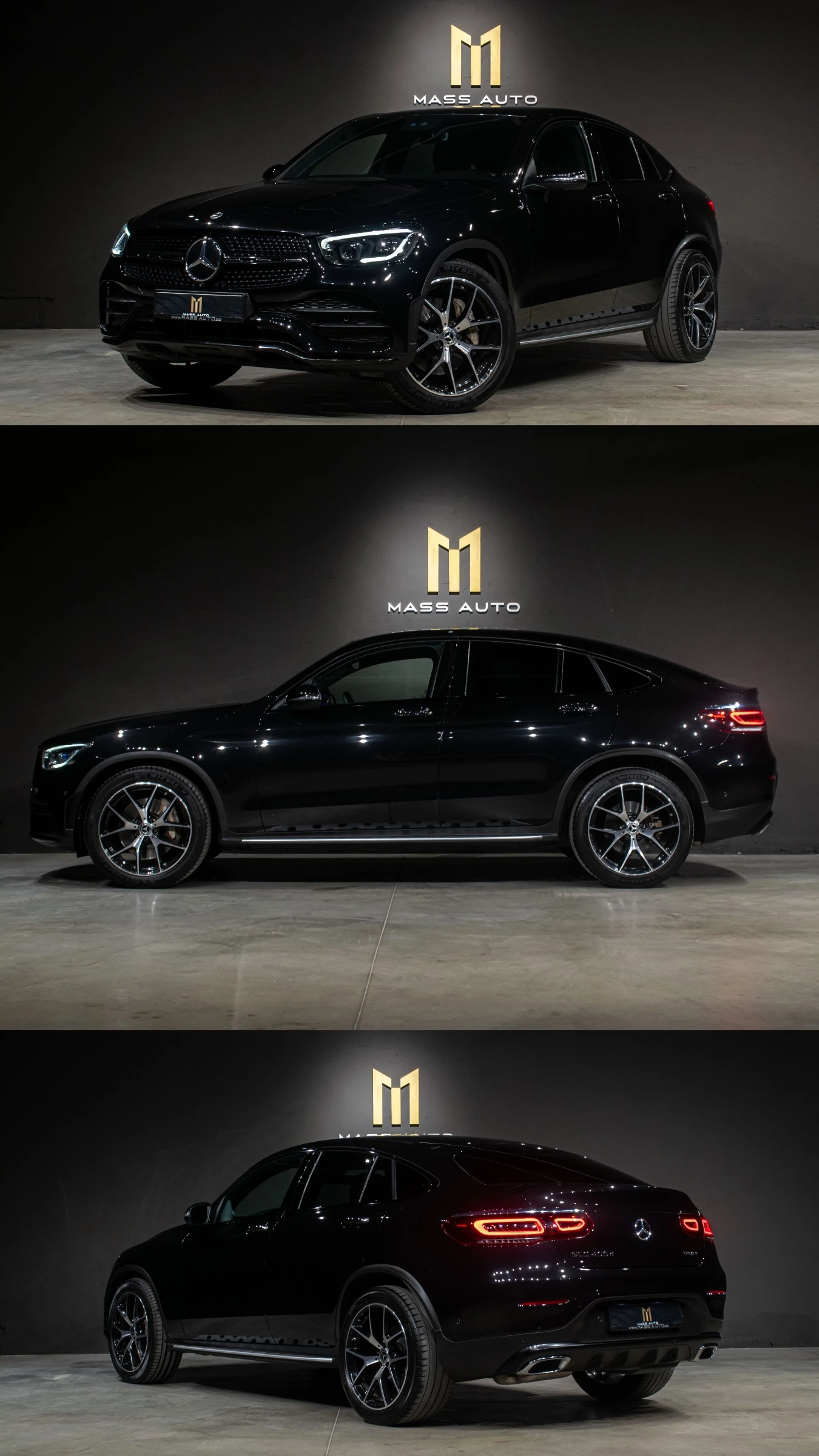 Mercedes-Benz GLC 400 d/Coupe/AMG/4Matic/ПълнаСервизнаИстория, снимка 3 - Автомобили и джипове - 55117706