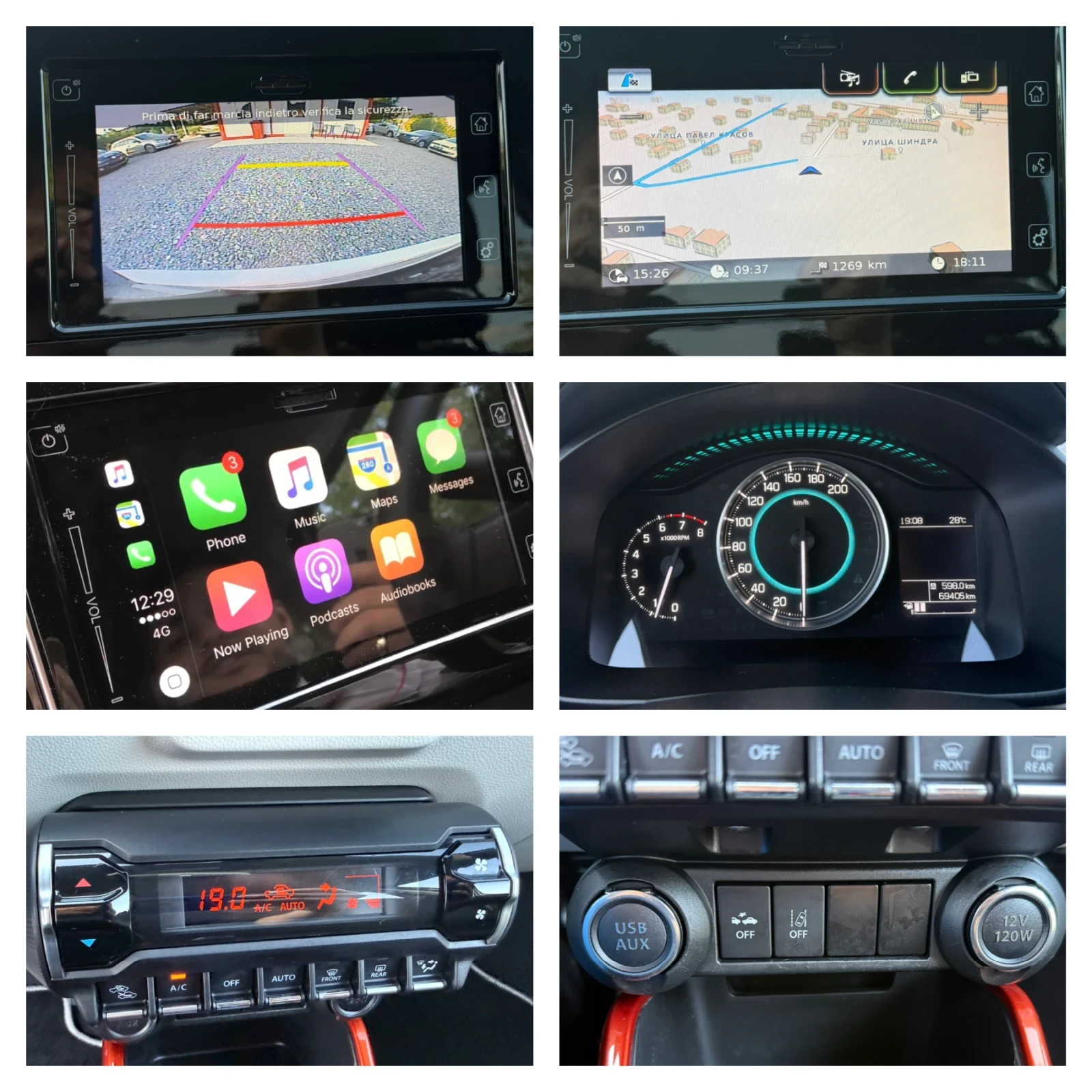 Suzuki Ignis GLX 1.2i (90 кс)Hybrid/69 000km/Carplay/Camera/LED, снимка 13 - Автомобили и джипове - 55193310
