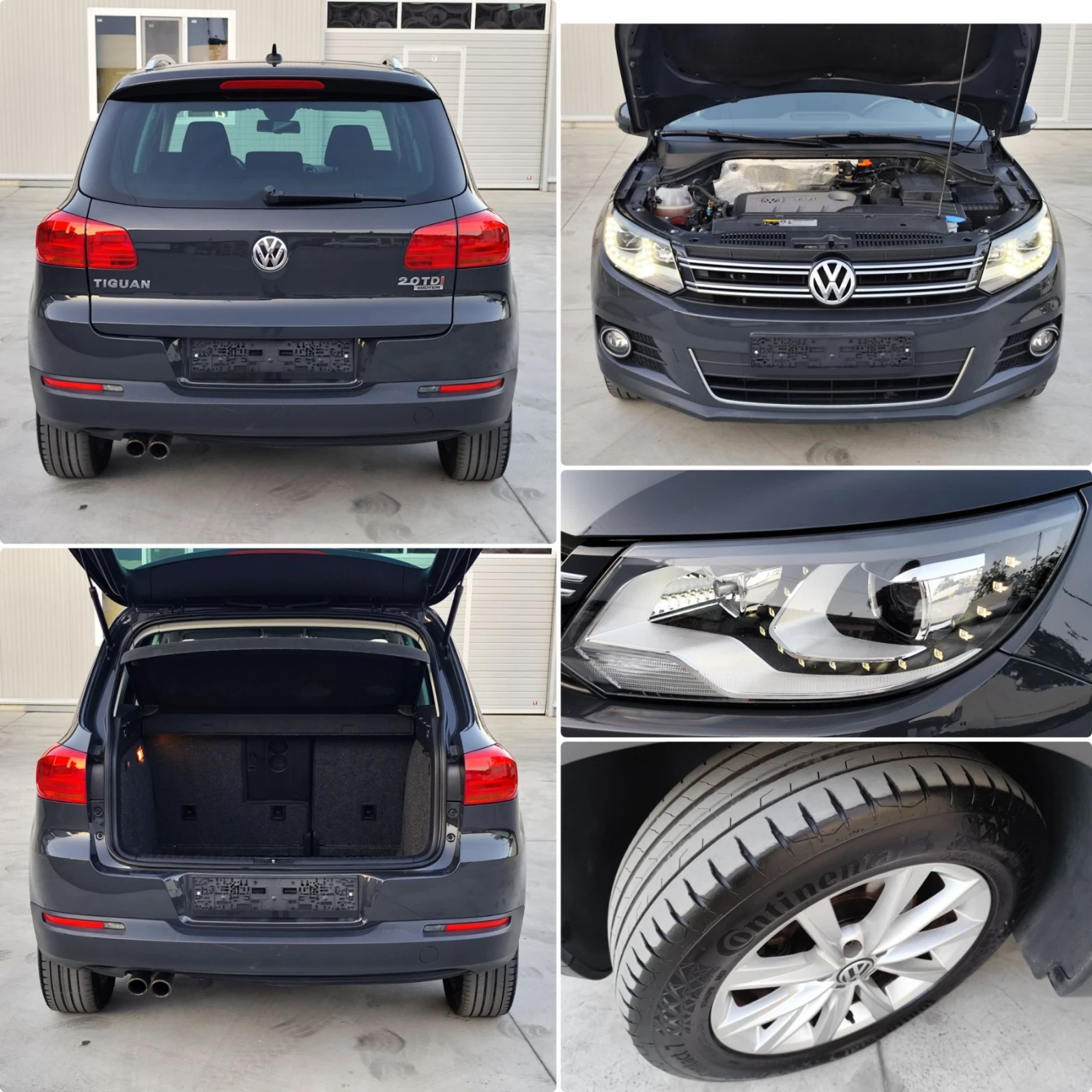 VW Tiguan 2.0TDI-LED-BI-XENON-NAVI-������-F-1-�����-EURO-6 | Mobile.bg � ����������� 9