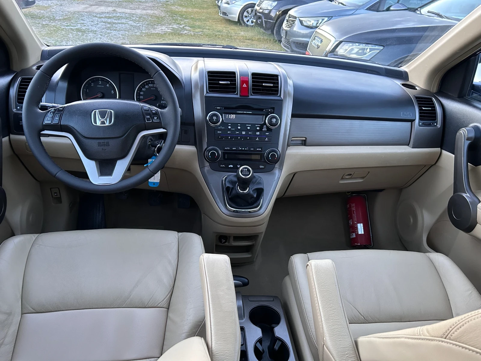 Honda Cr-v 2.2D КОЖА// ПАНОРАМА// XENON// 6ск, снимка 9 - Автомобили и джипове - 55971619