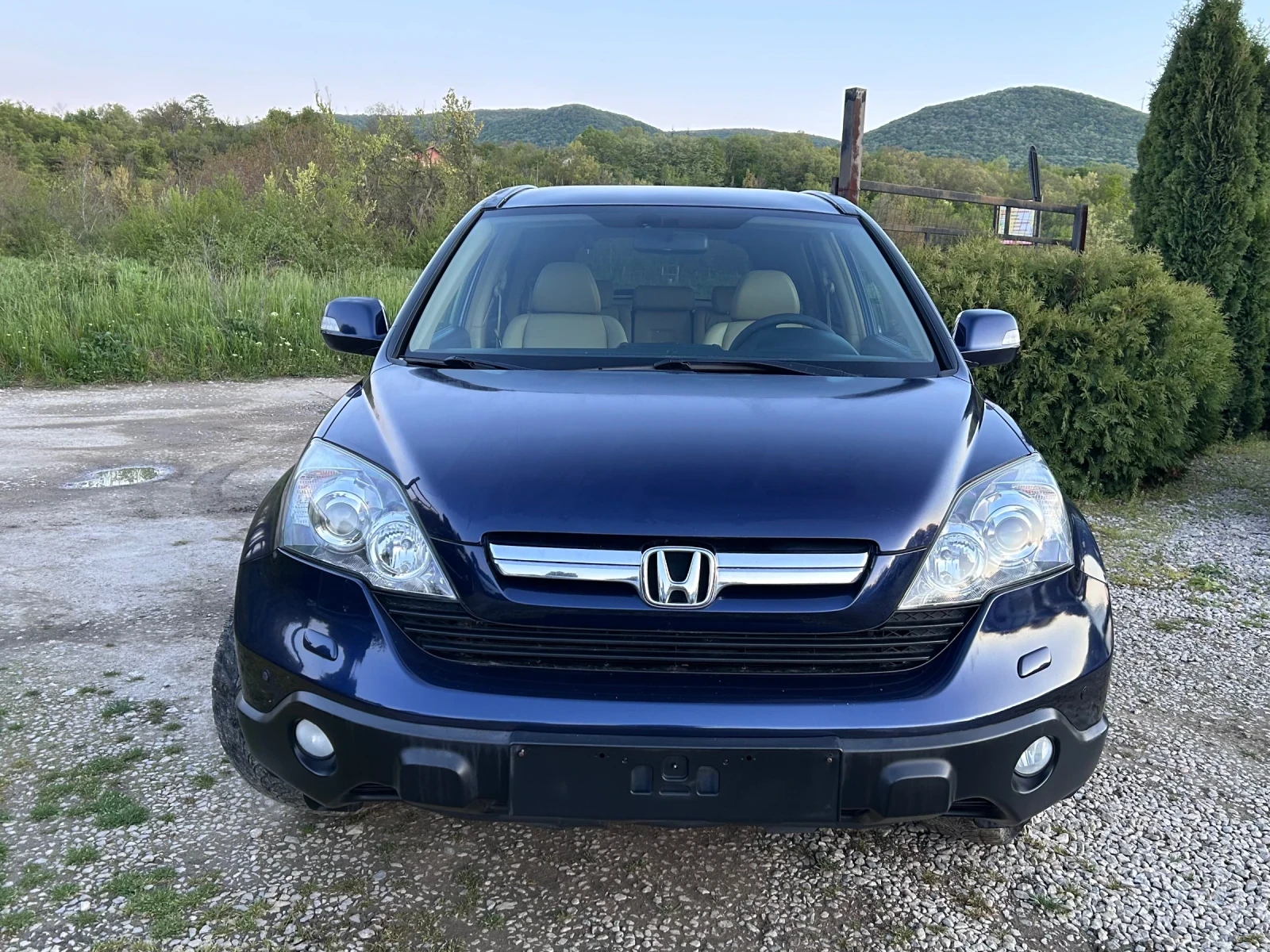Honda Cr-v 2.2D КОЖА// ПАНОРАМА// XENON// 6ск, снимка 2 - Автомобили и джипове - 55971619
