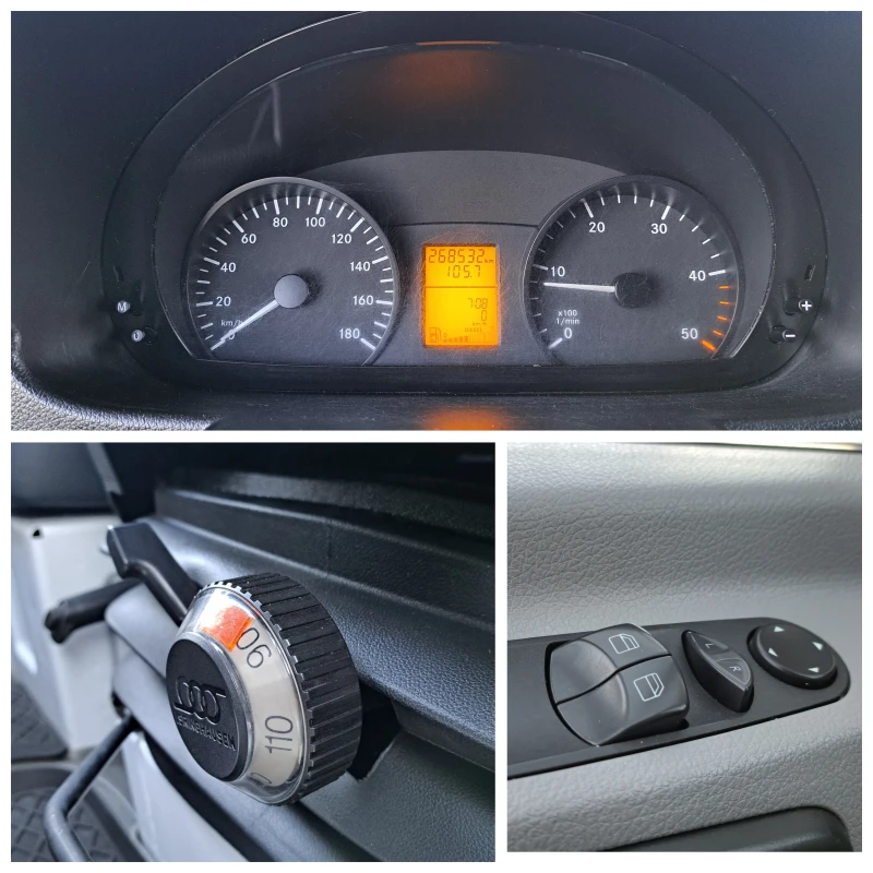 Mercedes-Benz Sprinter 316CDI-163PS/6ск/268000км!/КЛИМАТРОНИК/, снимка 11 - Бусове и автобуси - 53528661