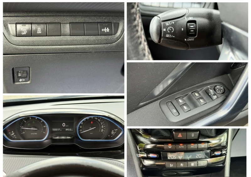 Peugeot 2008 1.6i-120КС РЕАЛЕН ПРОБЕГ 155Х.КМ СЕРВИЗНА ИСТОРИЯ, снимка 13 - Автомобили и джипове - 51564163