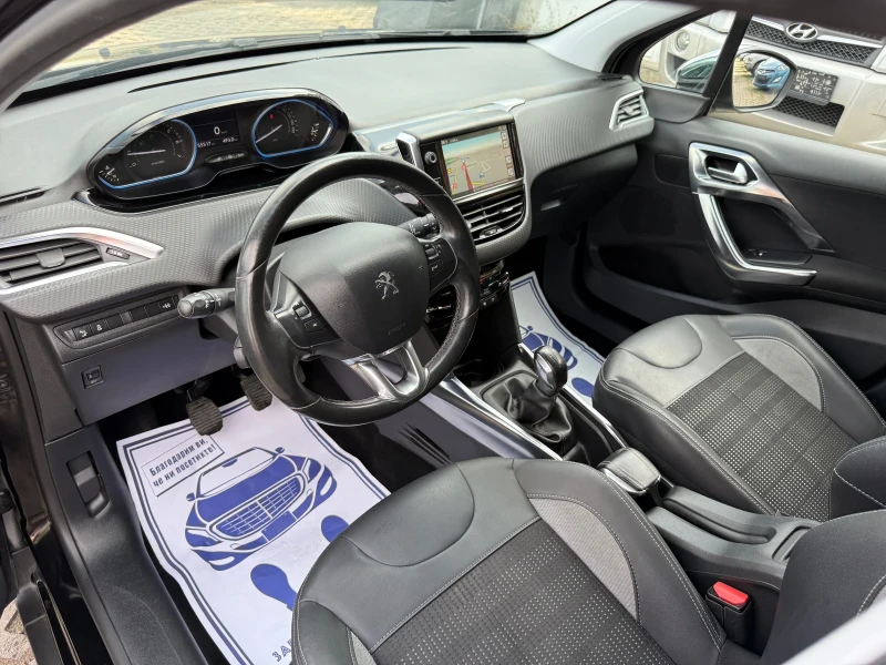 Peugeot 2008 1.6i-120КС РЕАЛЕН ПРОБЕГ 155Х.КМ СЕРВИЗНА ИСТОРИЯ, снимка 8 - Автомобили и джипове - 51564163