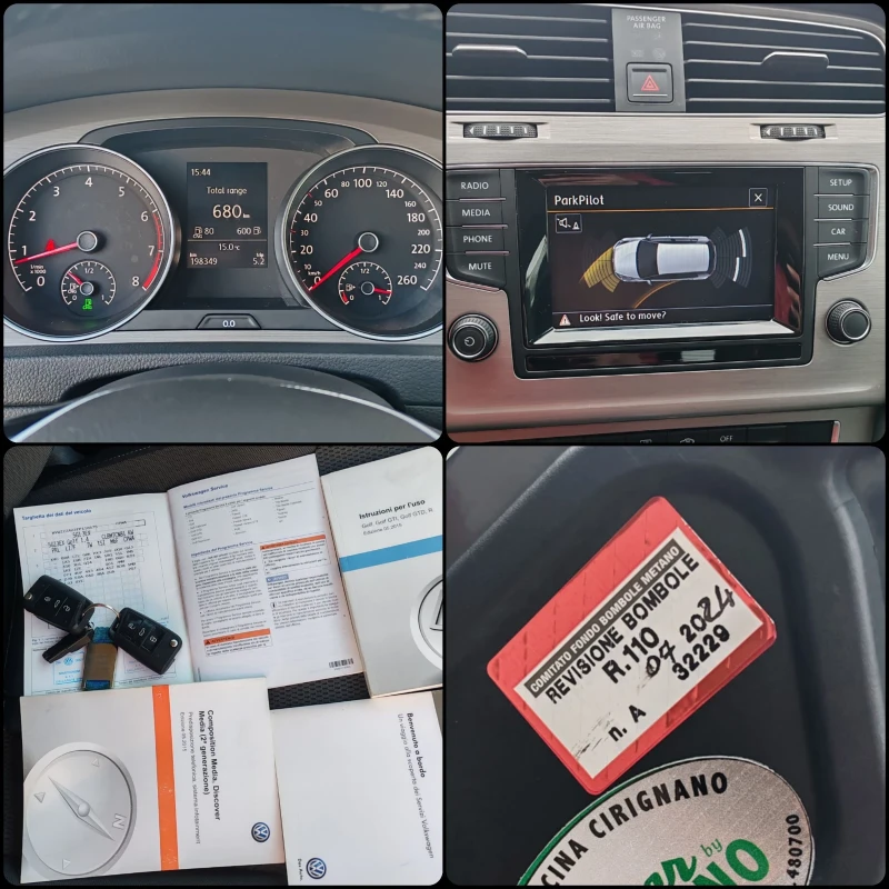 VW Golf 1.4TGI Euro 6 , снимка 15 - Автомобили и джипове - 52379756