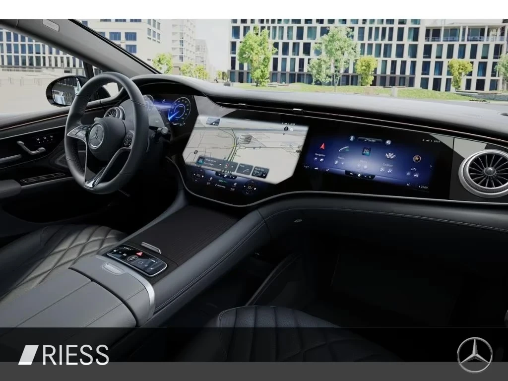 Mercedes-Benz EQS 580 4M AMG HyperScreen HUD BURMESTER PANO 360 W/P, снимка 10 - Автомобили и джипове - 55715580