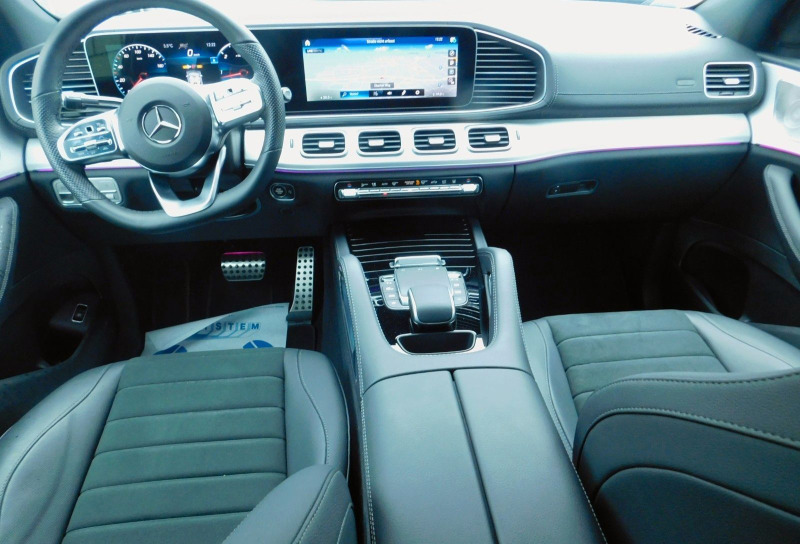 Mercedes-Benz GLE 400 D 3.0/4M/AMG/COUPE/NIGHT/360/WEBASTO/746, снимка 12 - Автомобили и джипове - 46306998