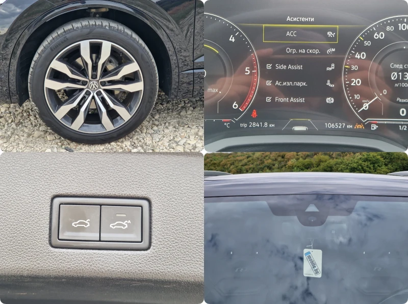 VW Touareg R-Line/Softclose/Panorama/Easyopen/Digital/IQ/HUD, снимка 17 - Автомобили и джипове - 46722558