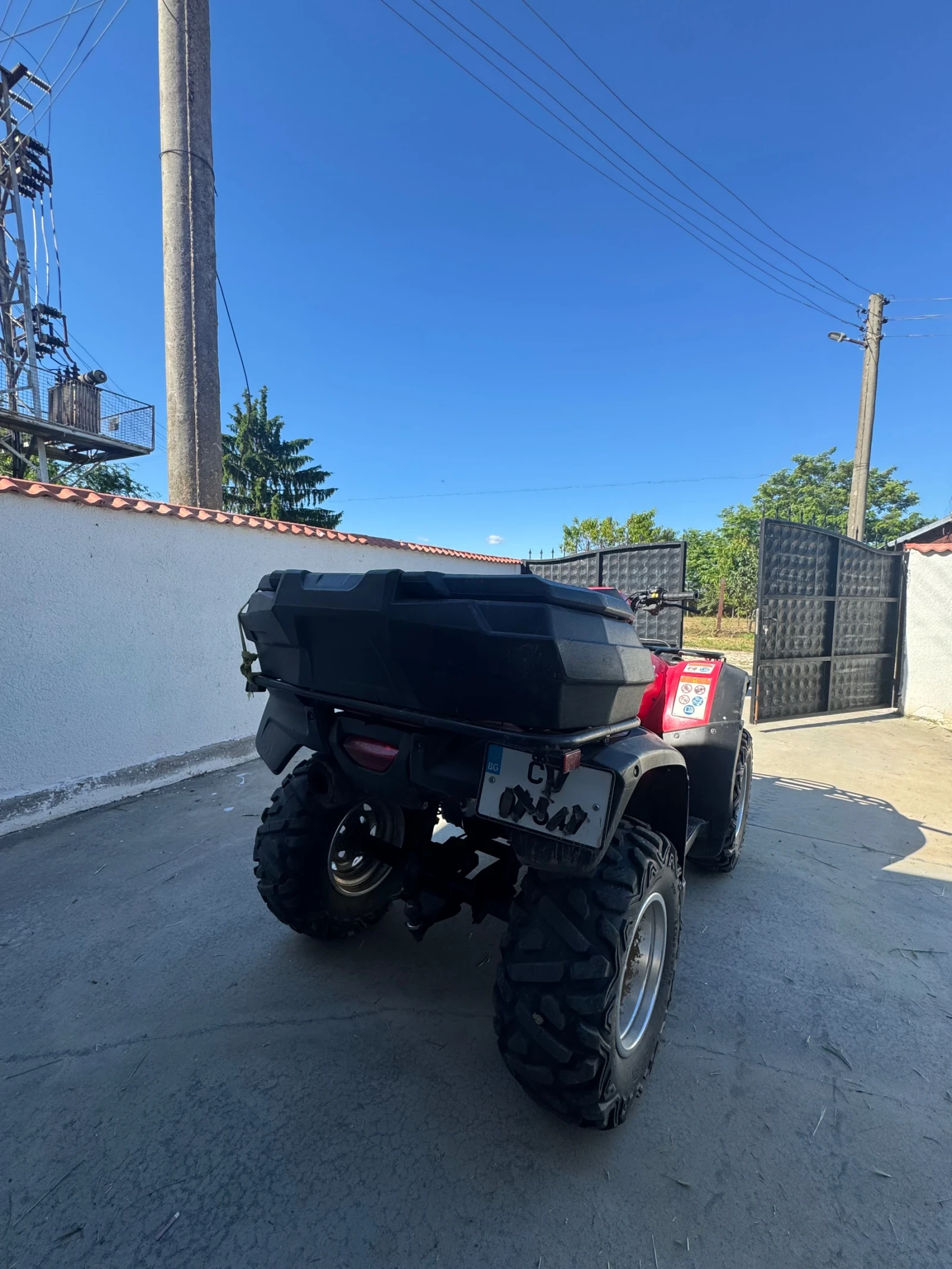 Honda Trx, снимка 8 - Мотоциклети и мототехника - 54903775