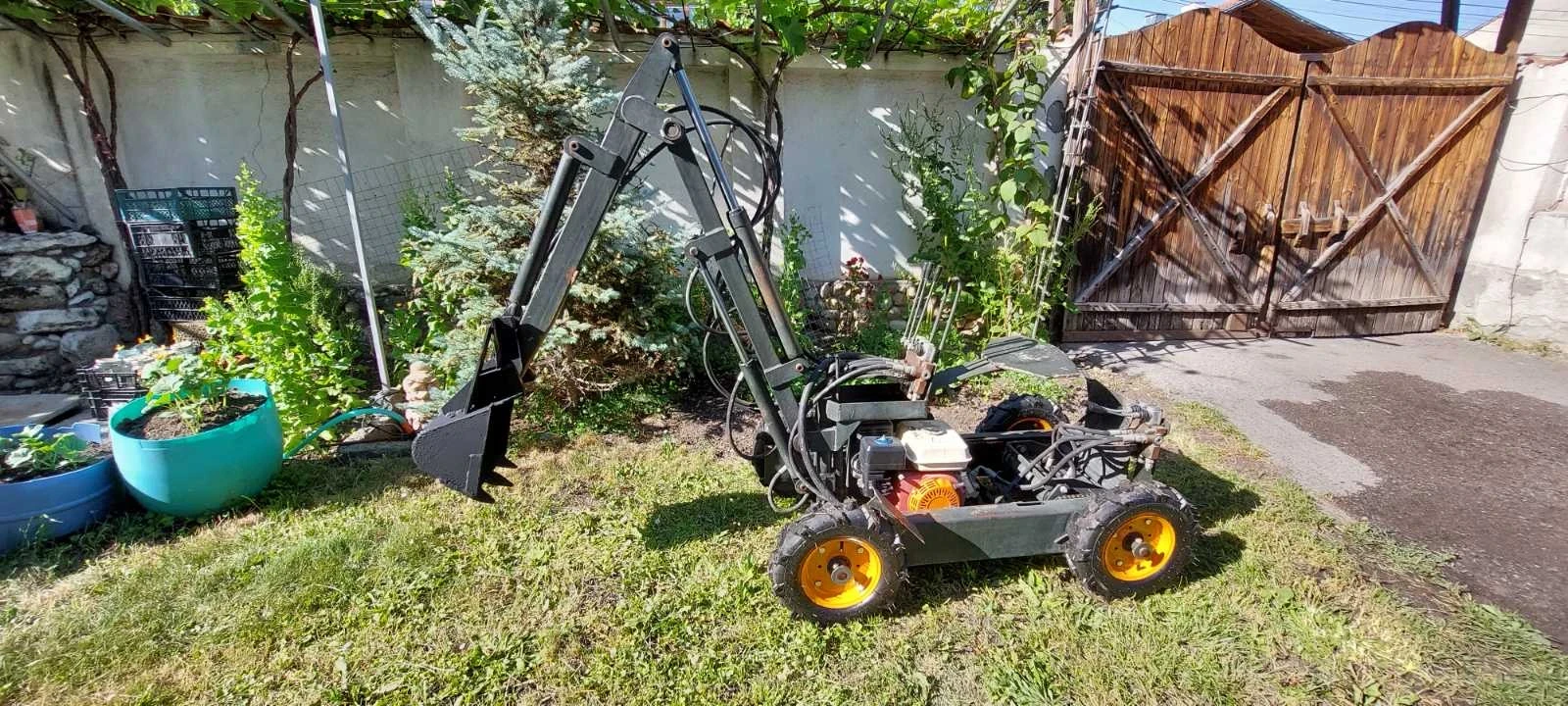 Багер Друга марка Мини багер BG 4x4 - изображение 6