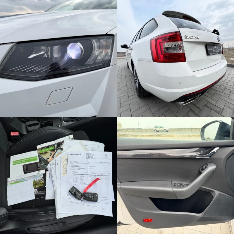 Skoda Octavia 2.0 TDI 185к.с VRS / KOJA / NAVI / AVTOMAT / XENON, снимка 16 - Автомобили и джипове - 48947878