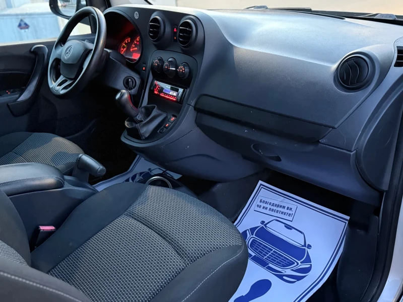 Mercedes-Benz Citan 109KA* 1.5dci* 90кс* КЛИМАТИК* АВТОПИЛОТ* ПАРКТРОН, снимка 9 - Автомобили и джипове - 52553080