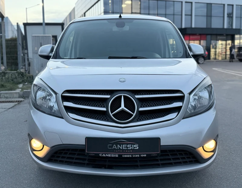 Mercedes-Benz Citan 109KA* 1.5dci* 90кс* КЛИМАТИК* АВТОПИЛОТ* ПАРКТРОН, снимка 2 - Автомобили и джипове - 52553080