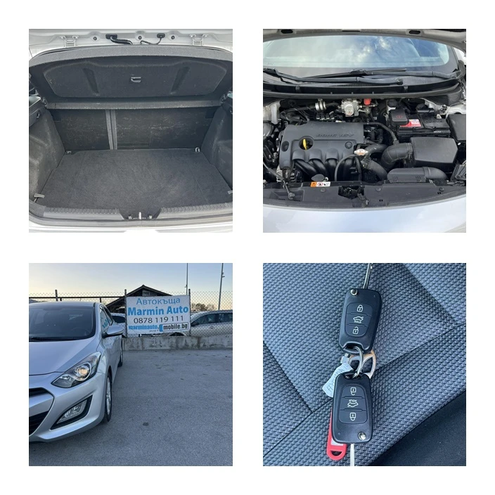 Hyundai I30 BI-FUEL 1.4I 99кс 6 СКОРОСТИ ПЕРФЕКТЕН ВНОС ИТАЛИЯ, снимка 16 - Автомобили и джипове - 52268350