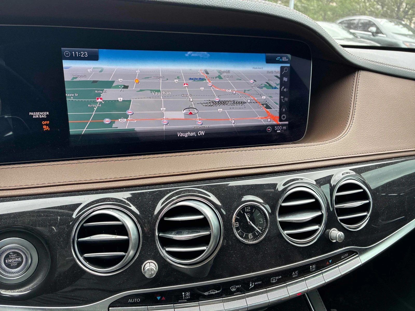 Mercedes-Benz S 560 AMG* Distronic* Масаж* Обдухване* От Mercedes, снимка 7 - Автомобили и джипове - 55287078