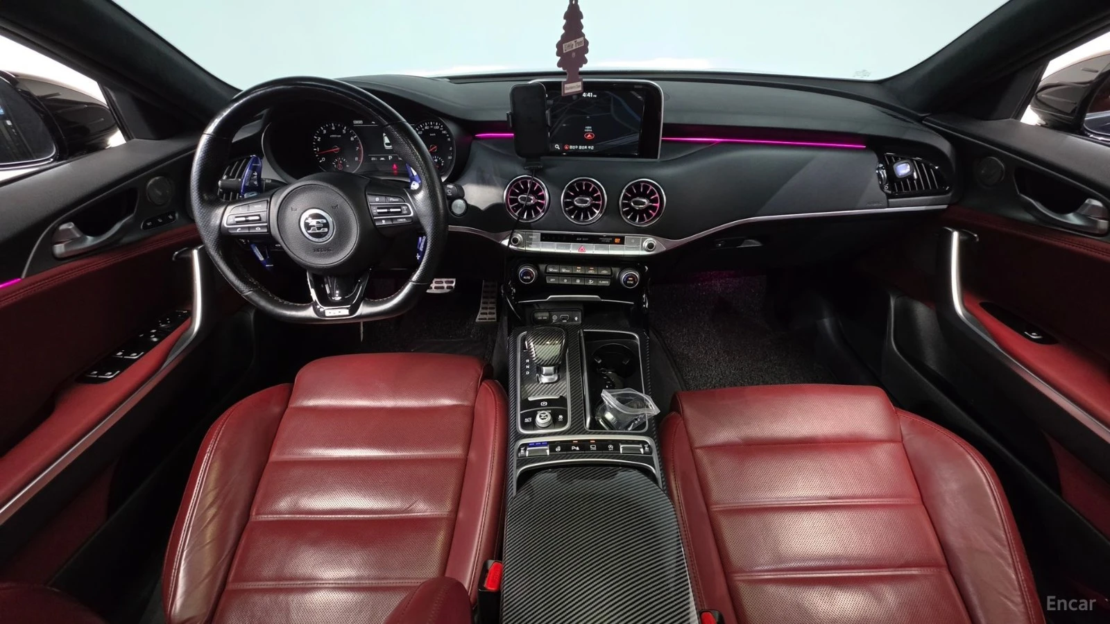Kia Stinger 3.3 - TURBO GT - LEXICON - HUD -DISTRONIC - ОБДУХ , снимка 7 - Автомобили и джипове - 56113693