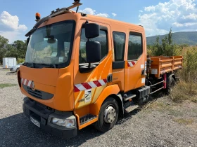 Renault Midlum 270XDI-САМОСВАЛ+ КРАН+ ЩИПКА, снимка 16