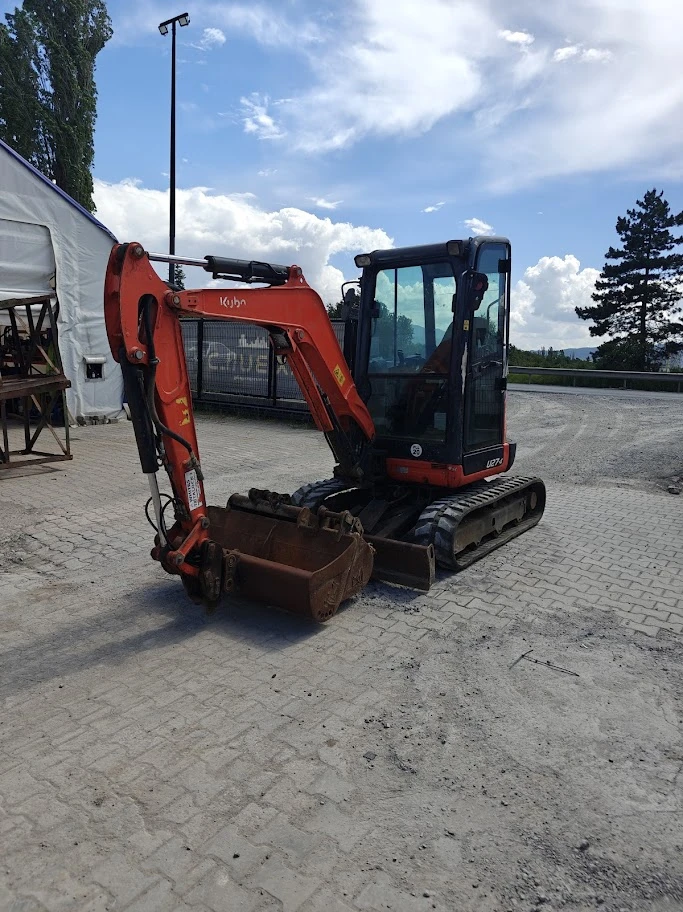 Багер Kubota U27-4, снимка 5 - Индустриална техника - 54701074