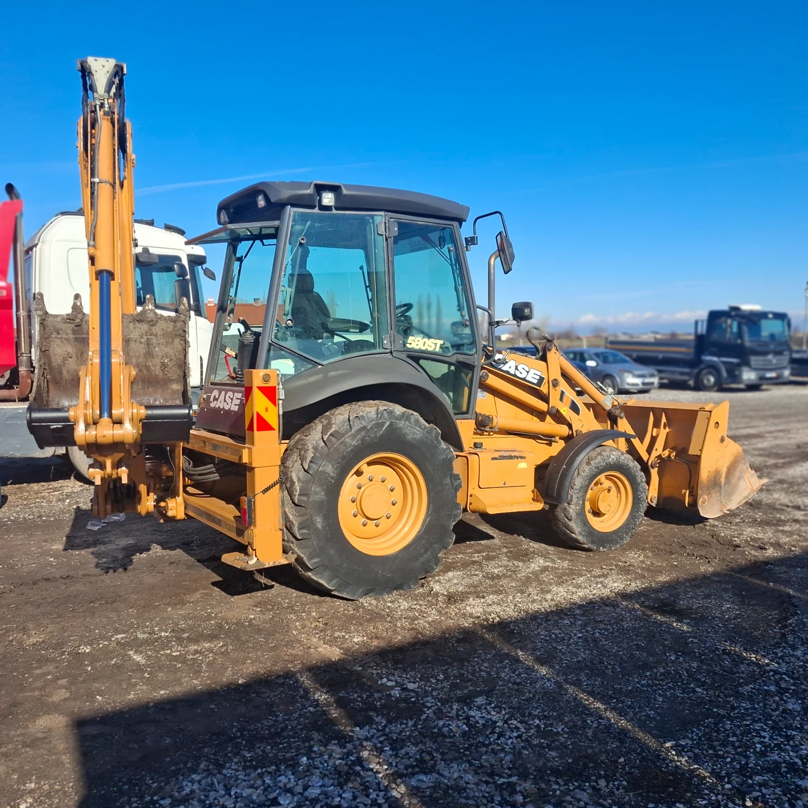 Багер Case 580ST Джоестици - изображение 3