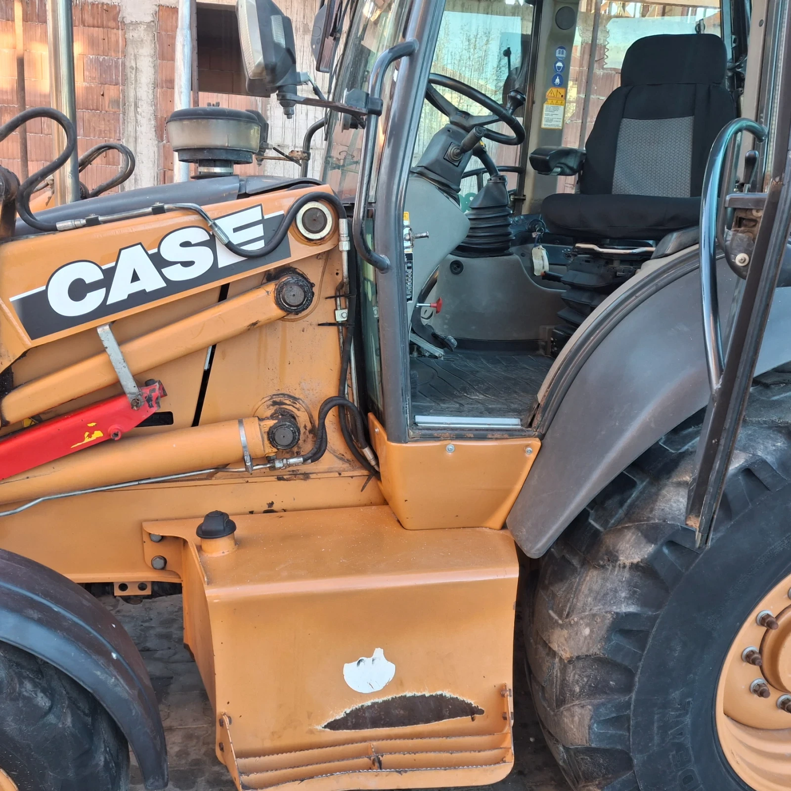 Багер Case 580ST Джоестици - изображение 3