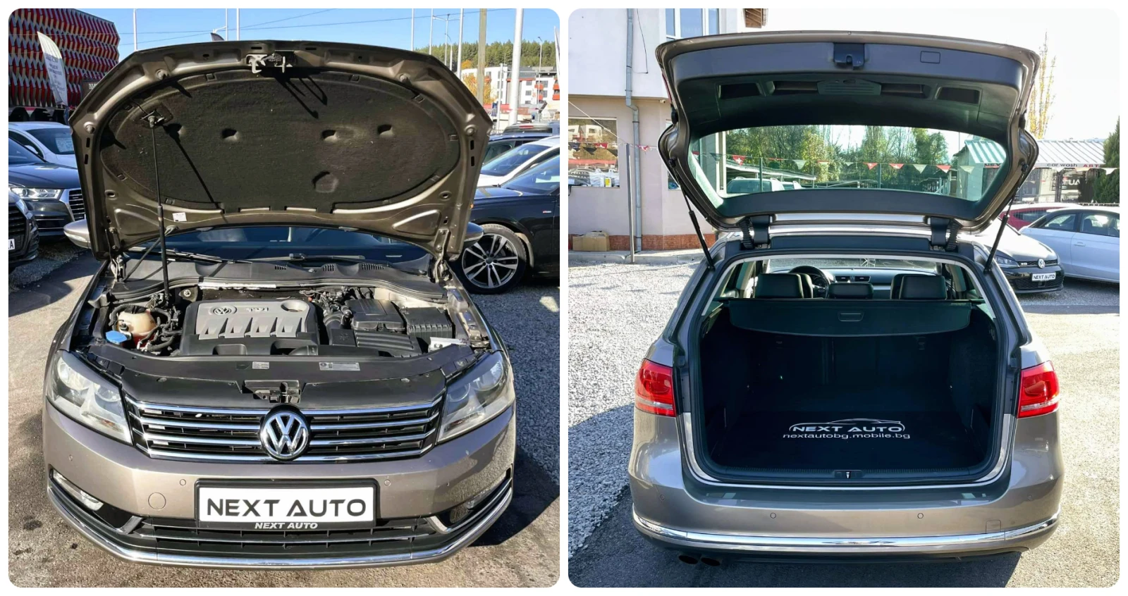 VW Passat 2.0TDI 170HP PANO DSG  EURO5A | Mobile.bg   16