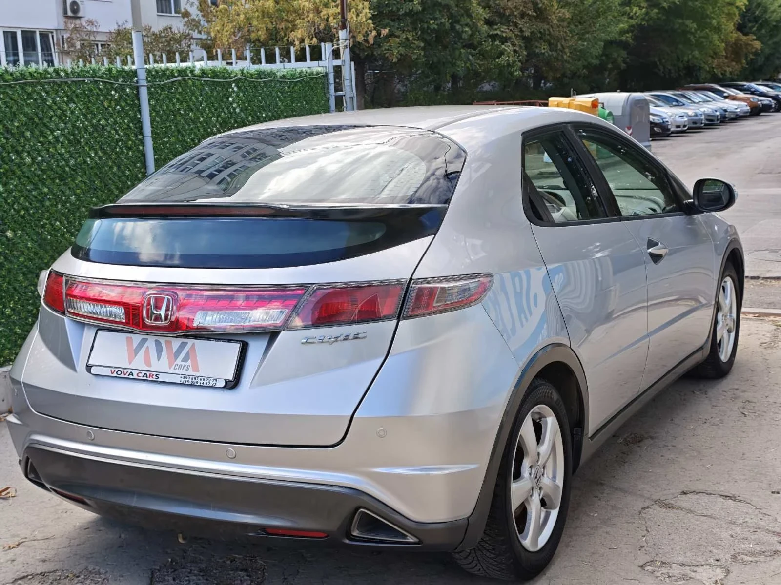 Honda Civic 1.4i-100к.с Elegance ГАЗ Парктроник 6-скорости, снимка 4 - Автомобили и джипове - 56210170