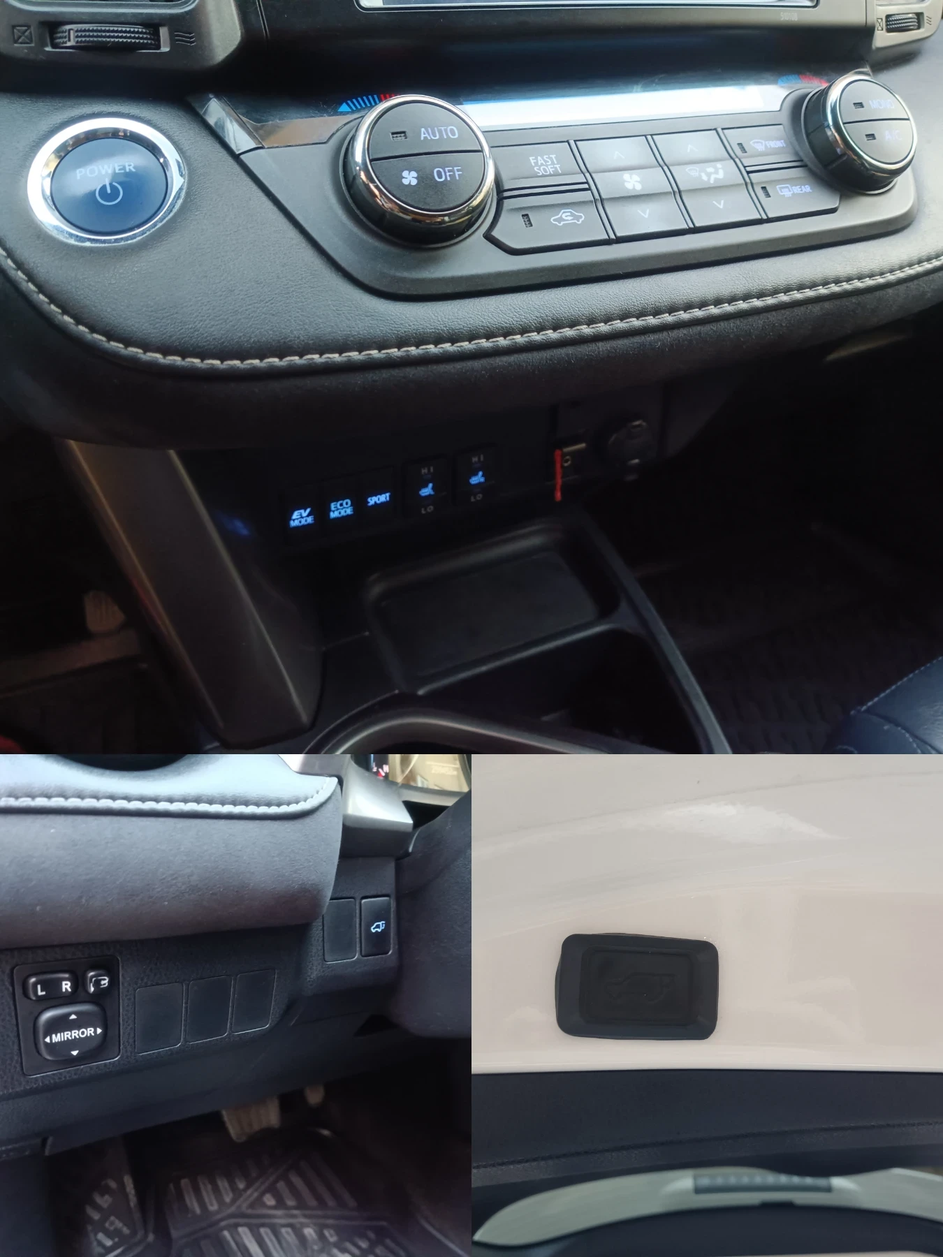 Toyota Rav4 hybrid 2017 custom, снимка 13 - Автомобили и джипове - 55648042