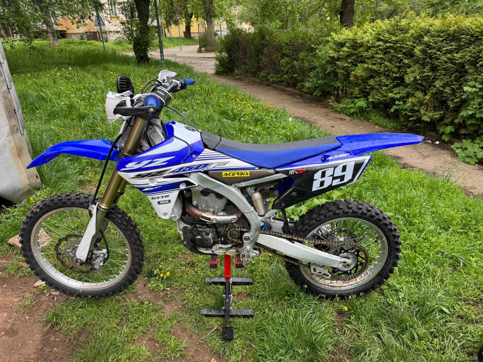 Yamaha Yzf Нови верига пинъони масла филтри напълно обслужен - изображение 7