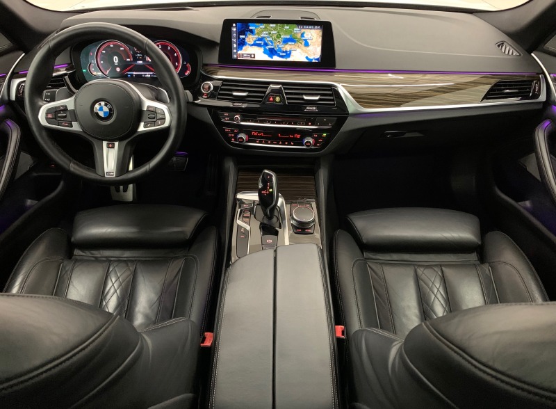BMW 530 d M-Paket * HARMAN* HUD* Cam360* Keyless* LED* , снимка 10 - Автомобили и джипове - 46391745