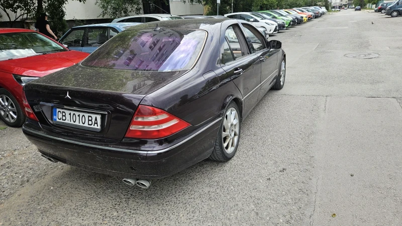Mercedes-Benz S 500 Газ/Бензин , снимка 8 - Автомобили и джипове - 52581496